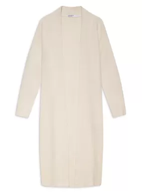 Horizontal Rib Duster in Cream