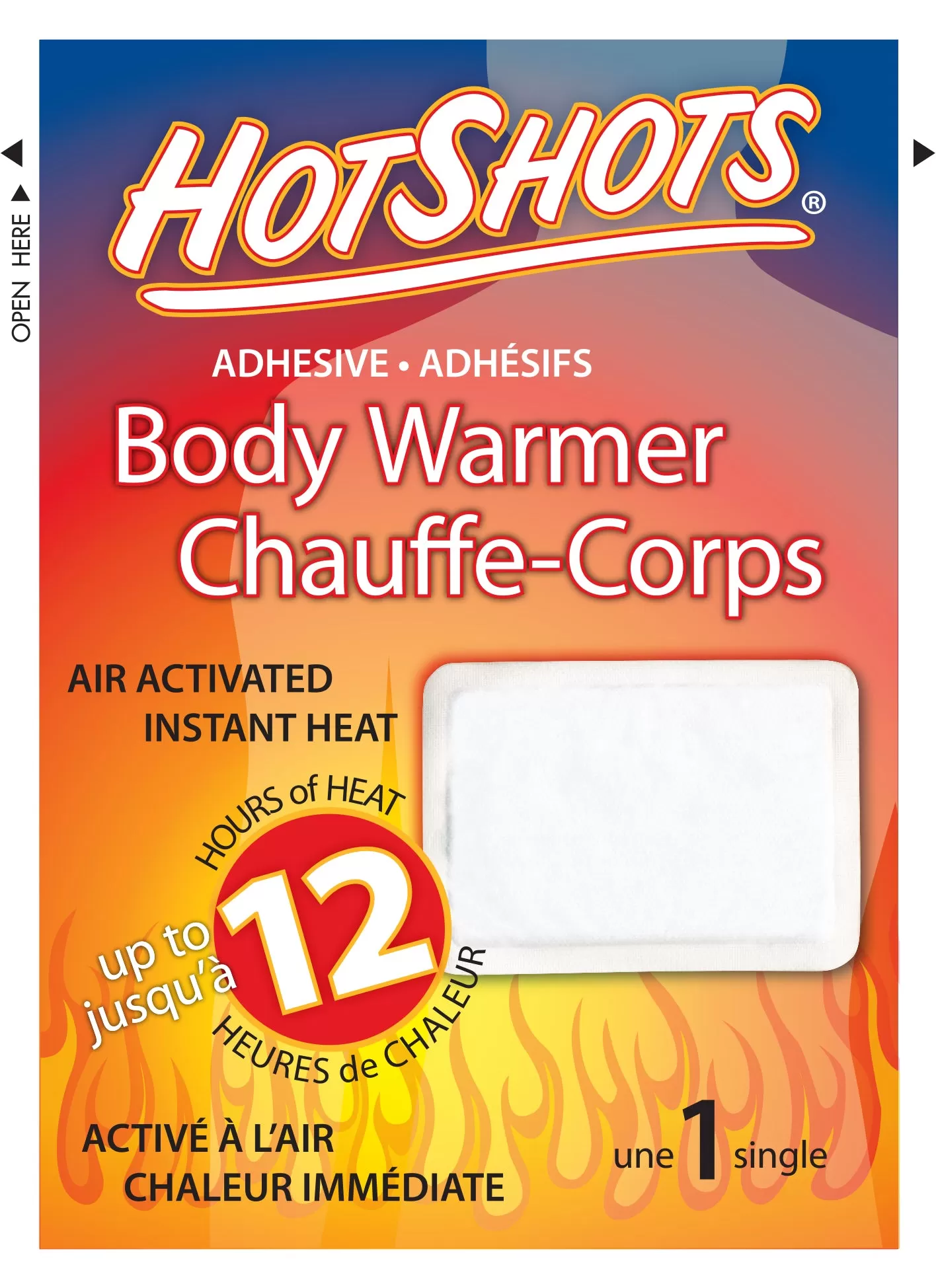 HotShots Adhesive Body Warmers (Pair)