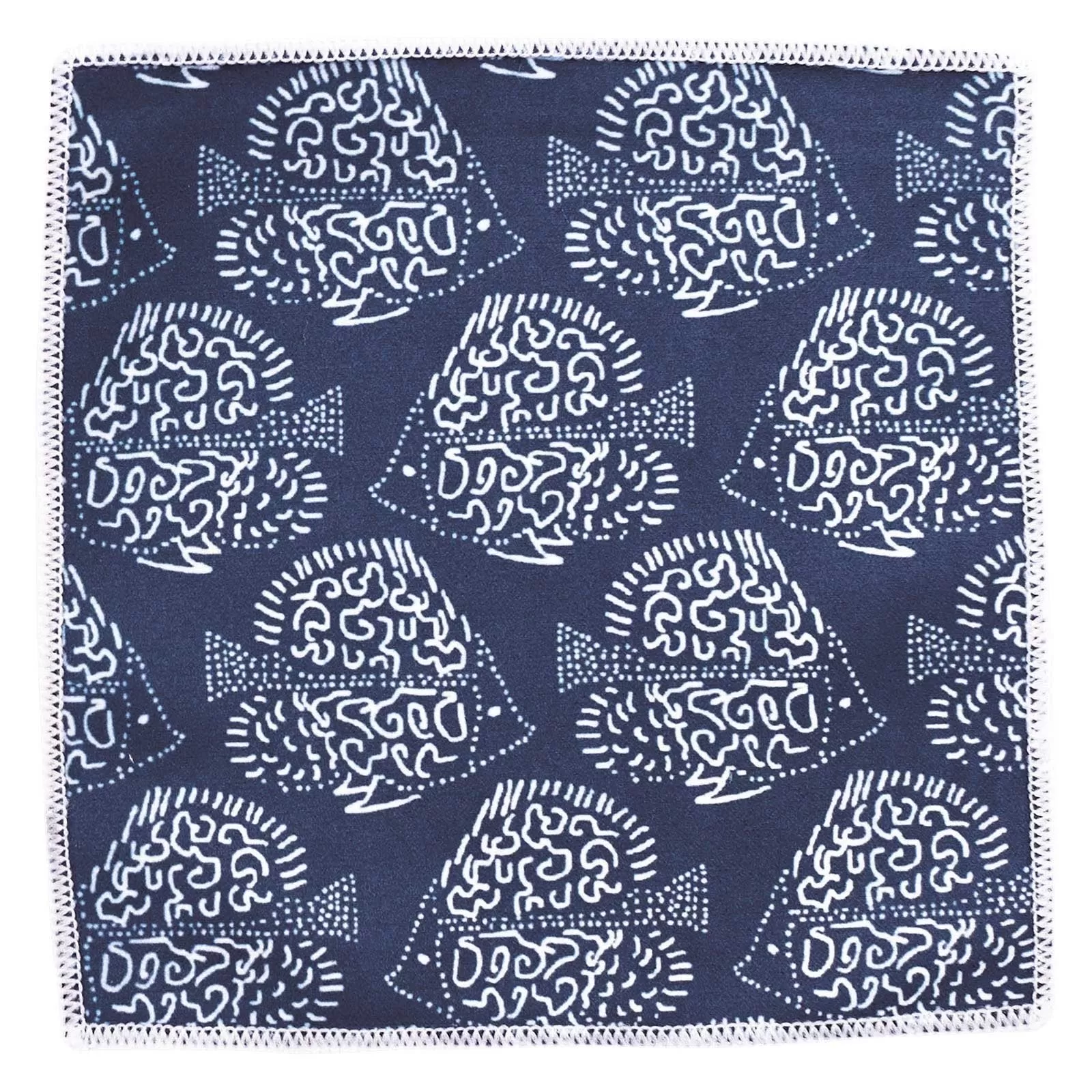 Indigo Fish blu Kitchen Reusable Cocktail Napkins (Set of 8)