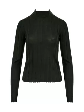 Iona Rib Long Sleeve Top