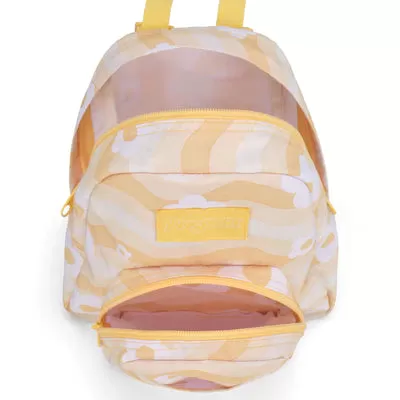 JanSport Half Pint Mini Backpack - Flower Power Yellow