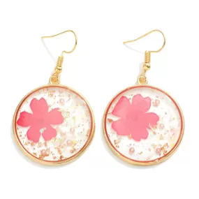 Jasmine Circle Earrings