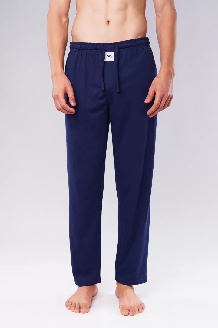 Jersey Pajamas - Navy Blue