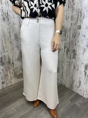 Joplin Silk Linen Pants - Natural