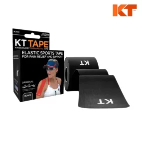 KT Tape Cotton 20 Strip - Black