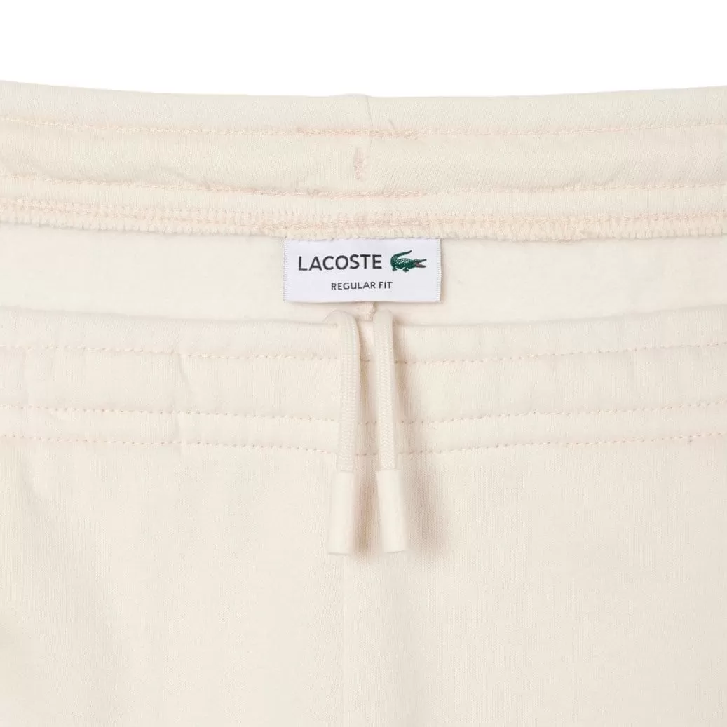 Lacoste Regular Fit Colorblock Joggers (Off White/Brown/Navy) XH1300-51