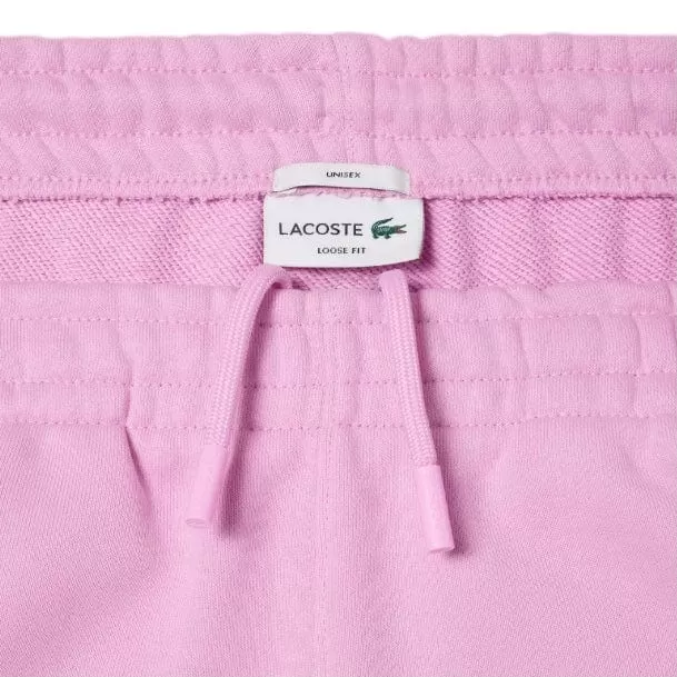 Lacoste Unisex Fleece Sweatpants (Pink) XH0075-51