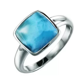 Larimar Infinite Ocean Split Band Ring