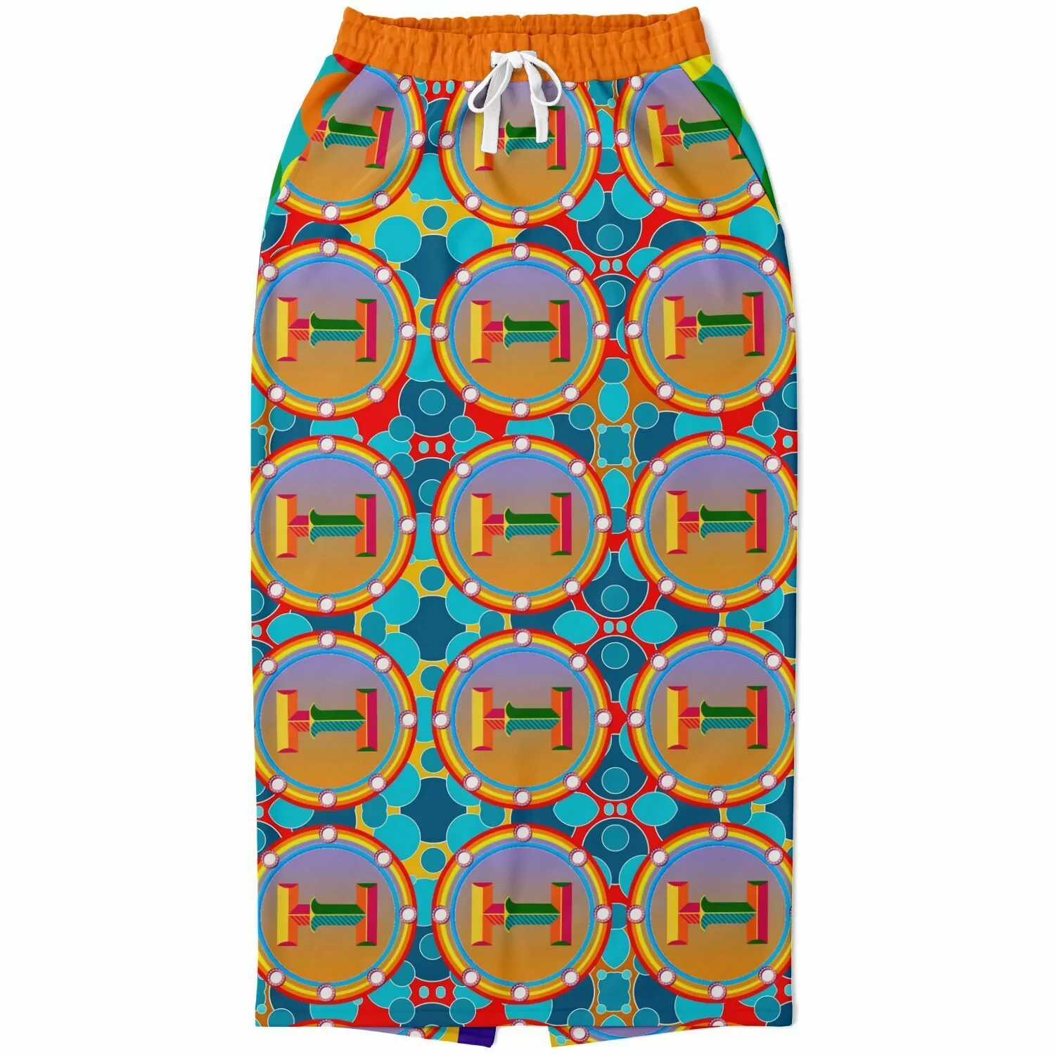 Life on Mars Eco-Poly Long Pocket Skirt