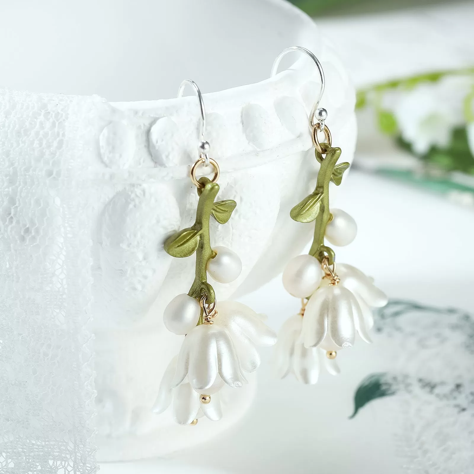 Lily Of The Valley Earrings