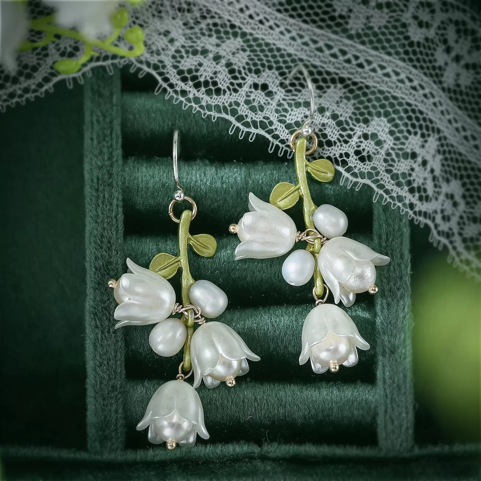 Lily Of The Valley Earrings