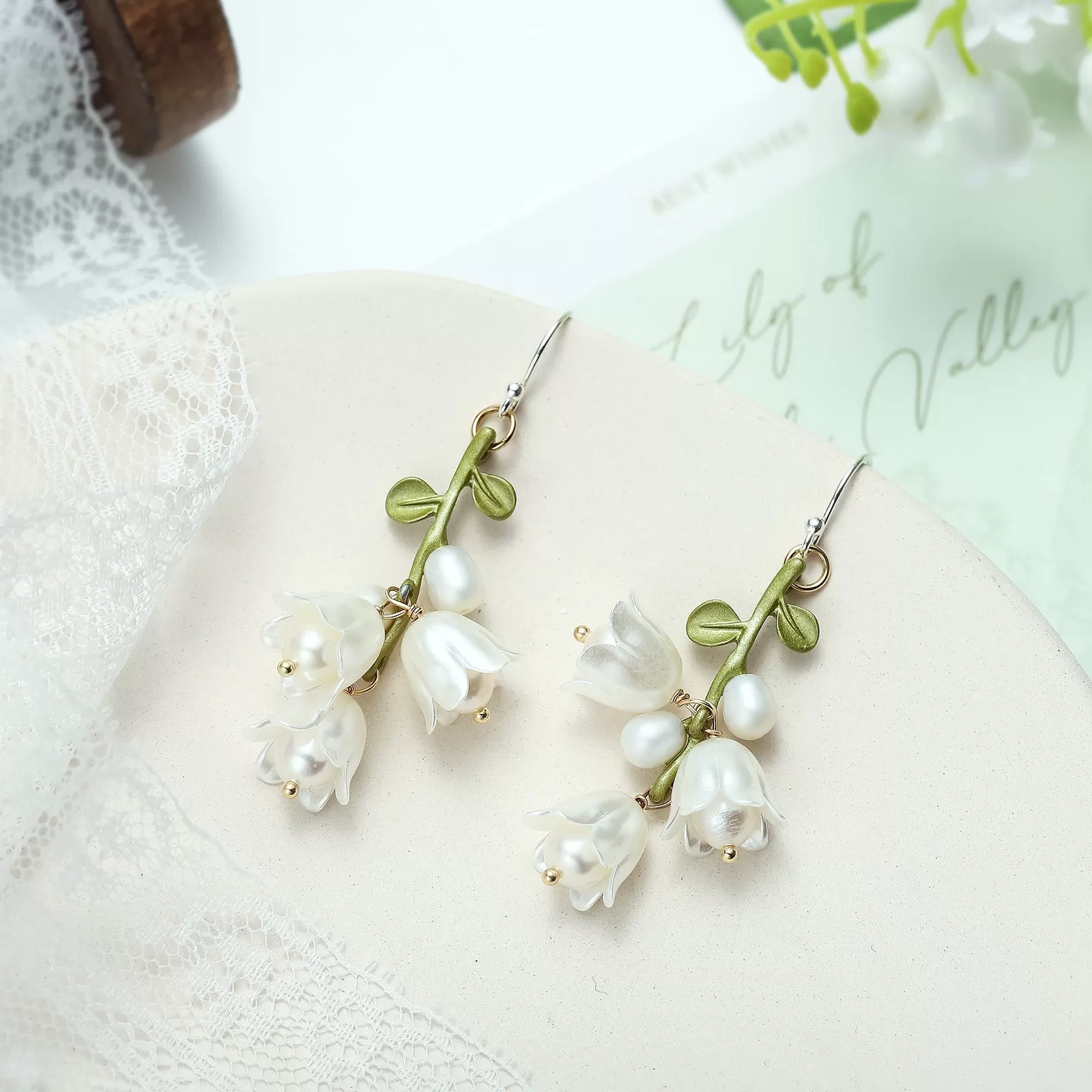 Lily Of The Valley Earrings