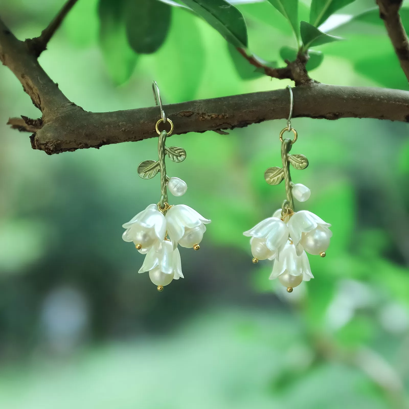 Lily Of The Valley Earrings