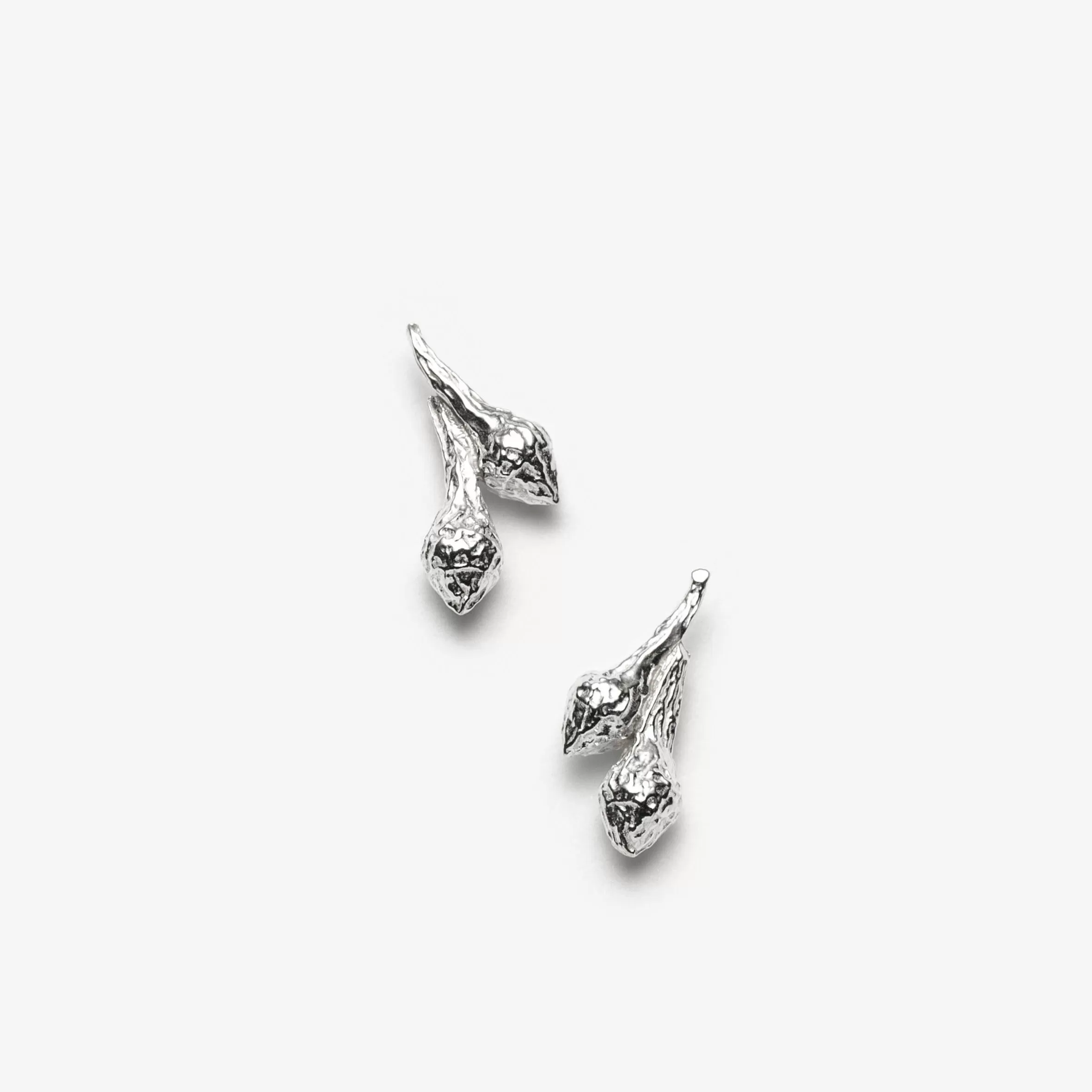 Little Buds Stud Earrings - Sterling Silver