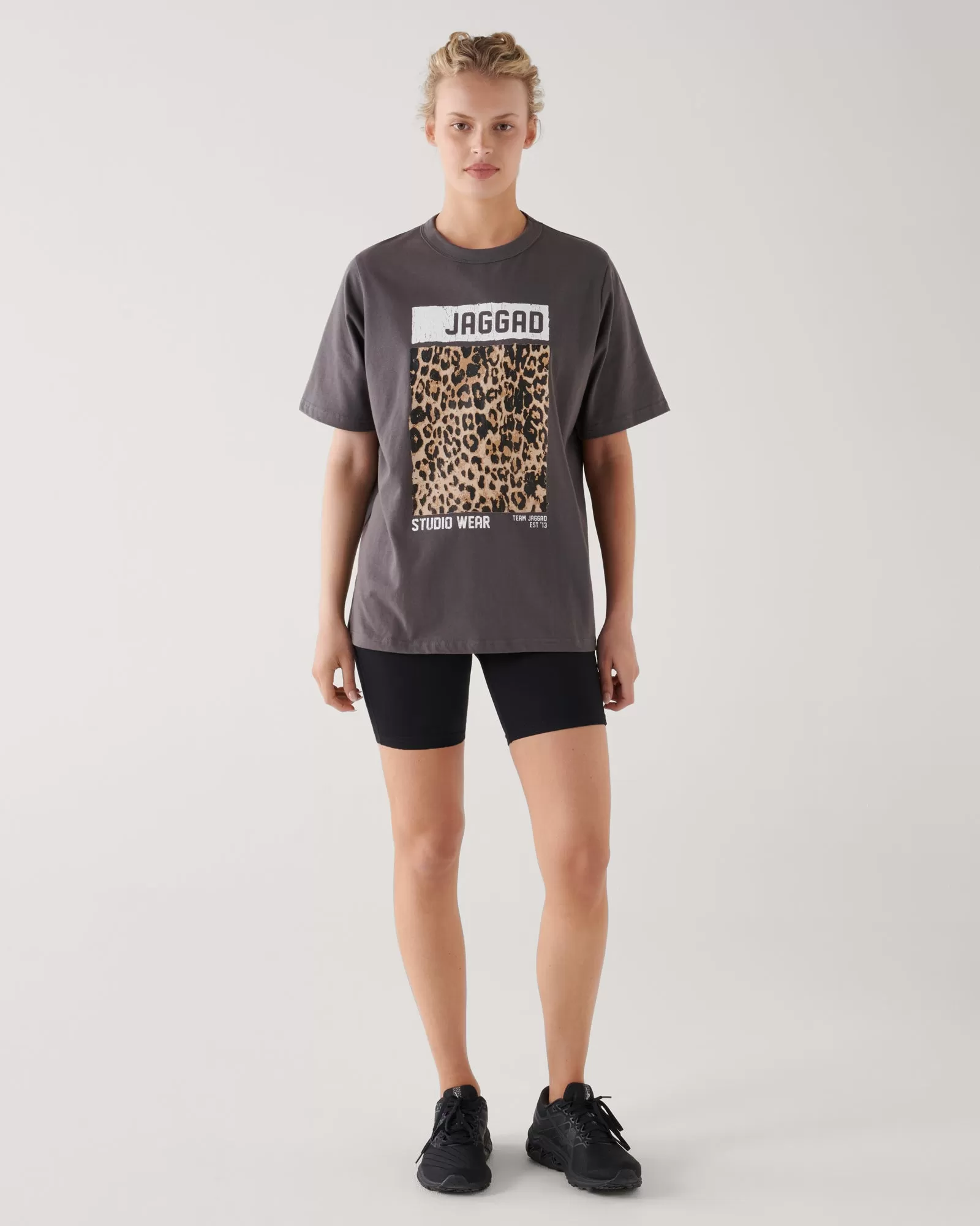 LOUI BOXY TEE BLACK