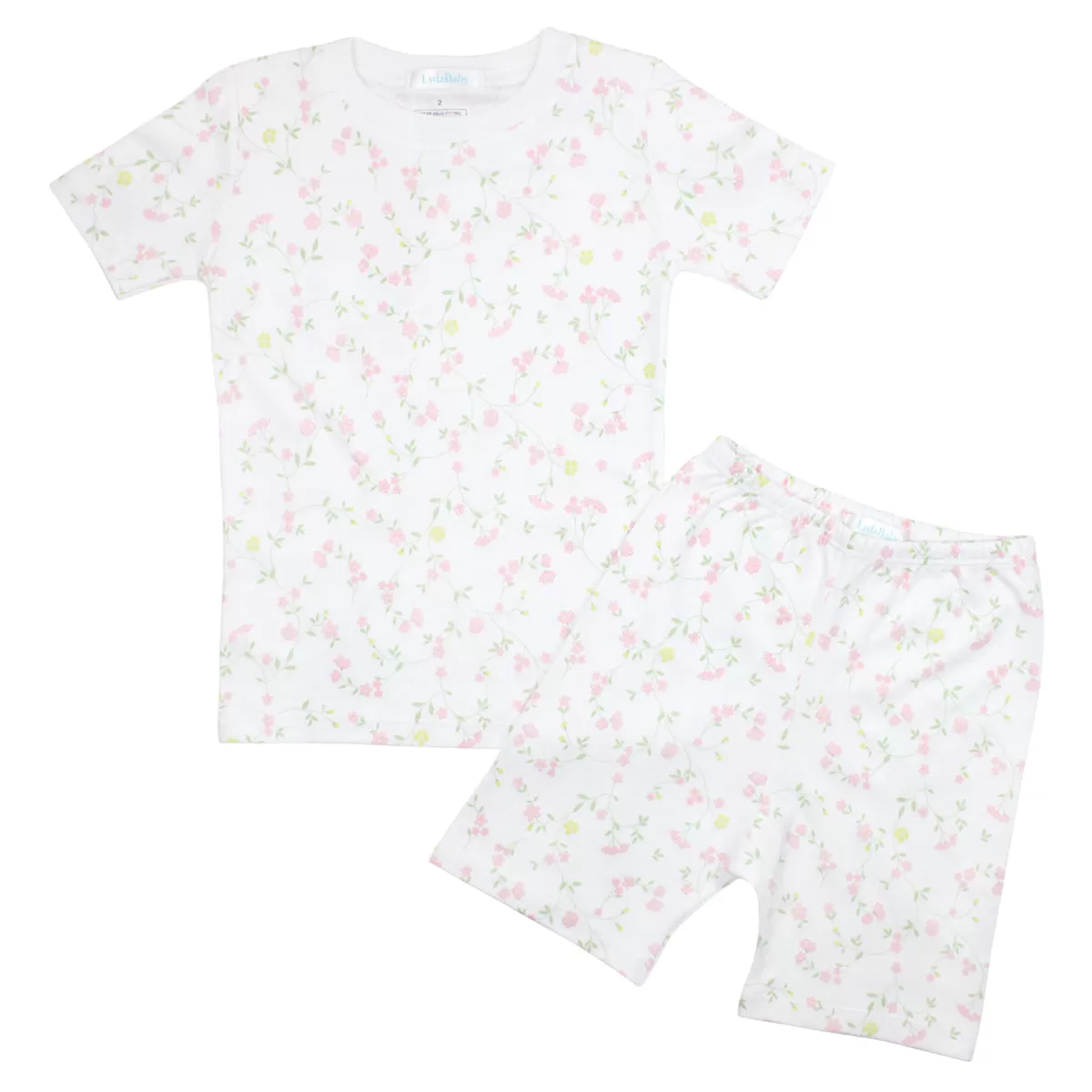 Magnolia Flowers Printed Pajama | Girl