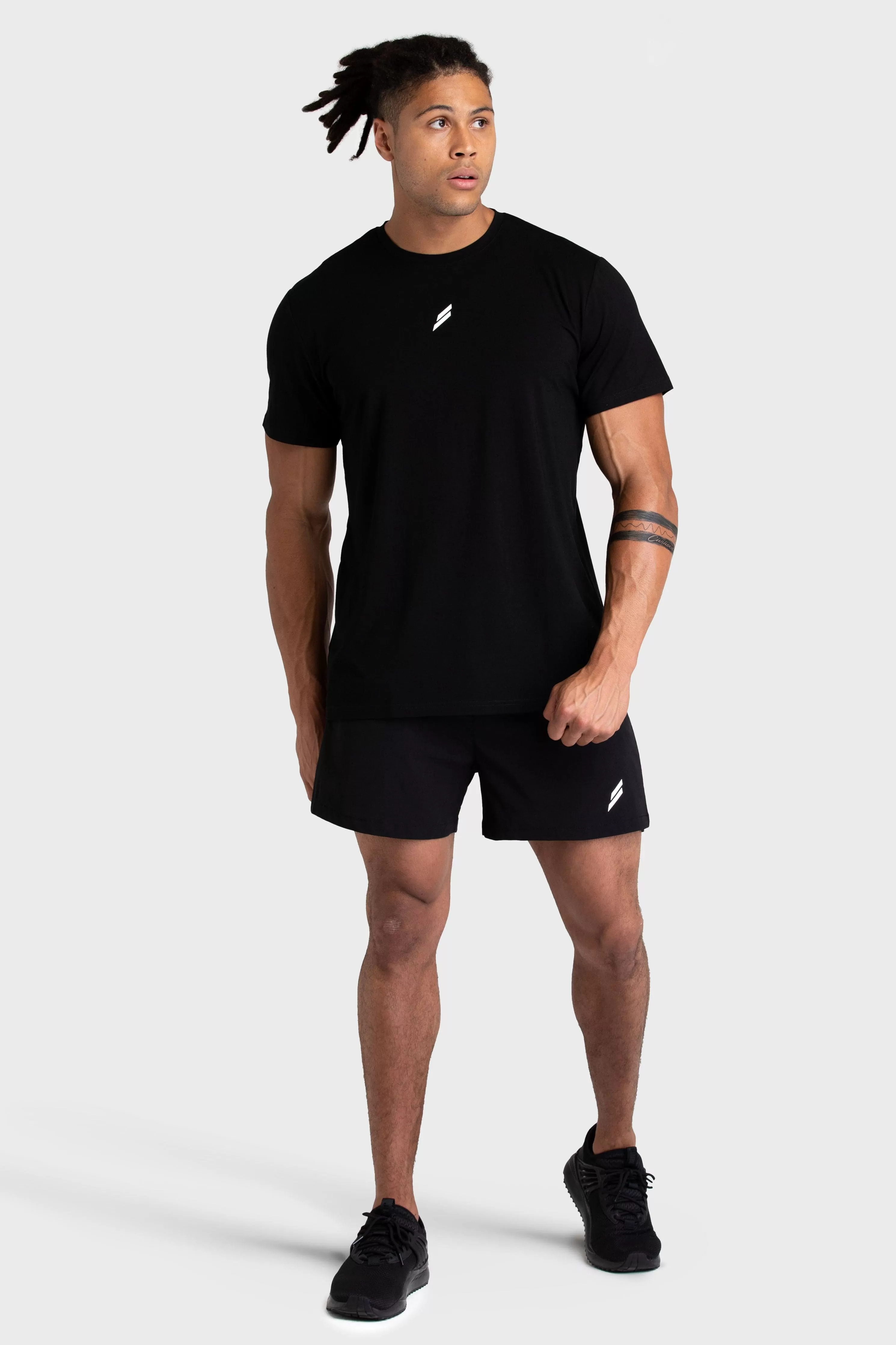 Mark Regular Fit Tee - Black