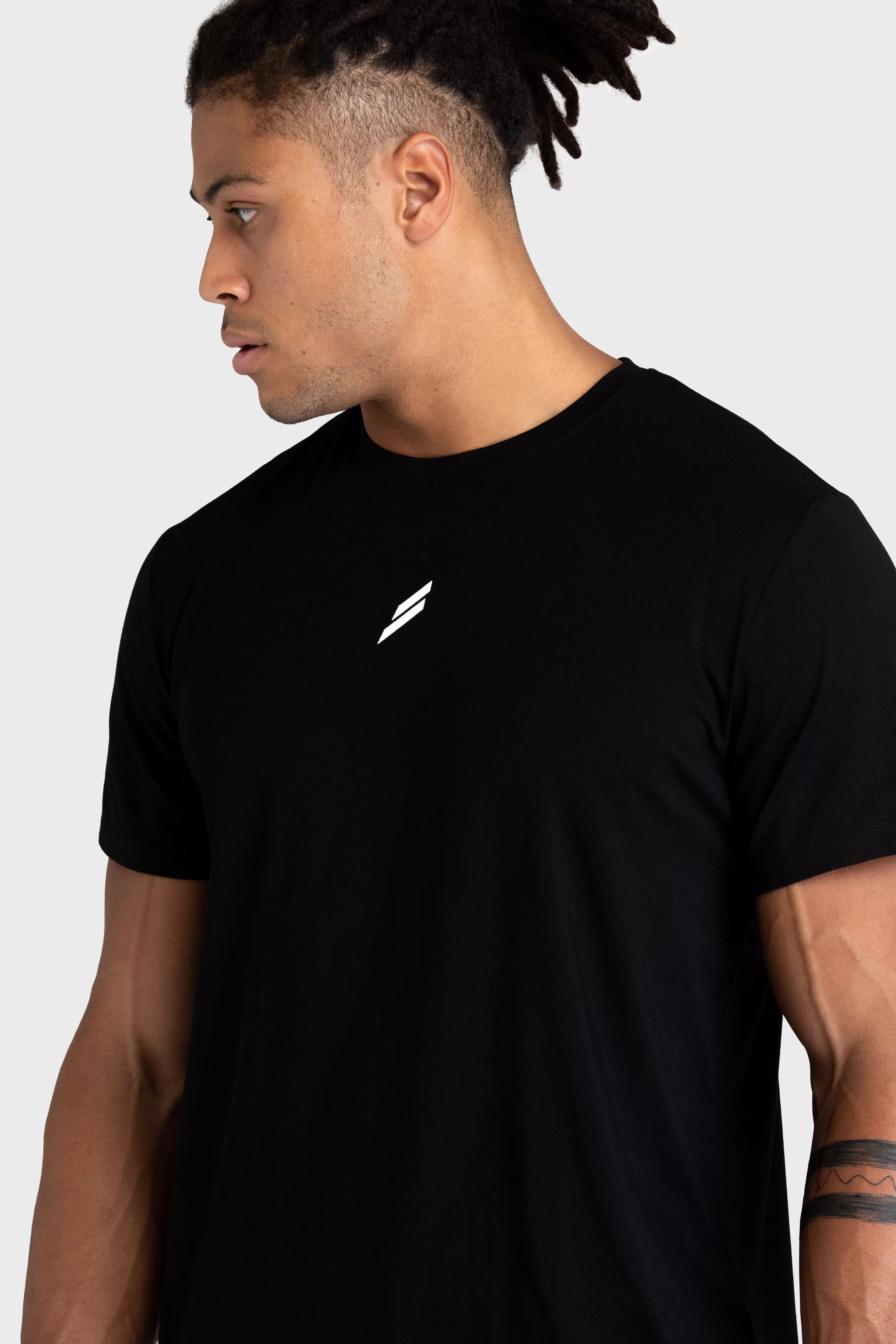 Mark Regular Fit Tee - Black