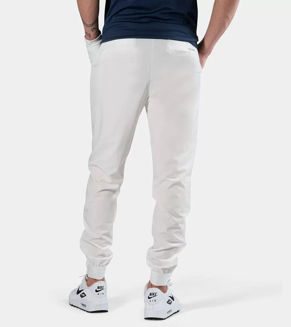 MEN'S GOLF JOGGERS - WHITE