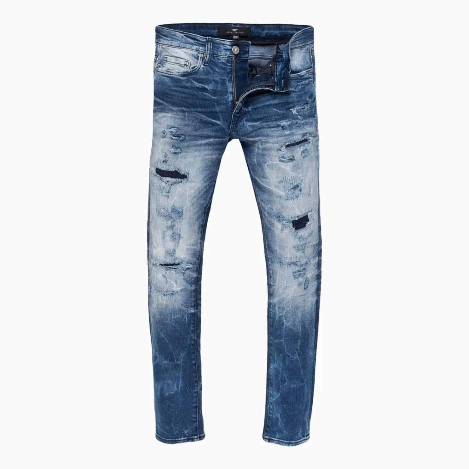 Men's Rip And Repair Ross Skinny Denim Pant