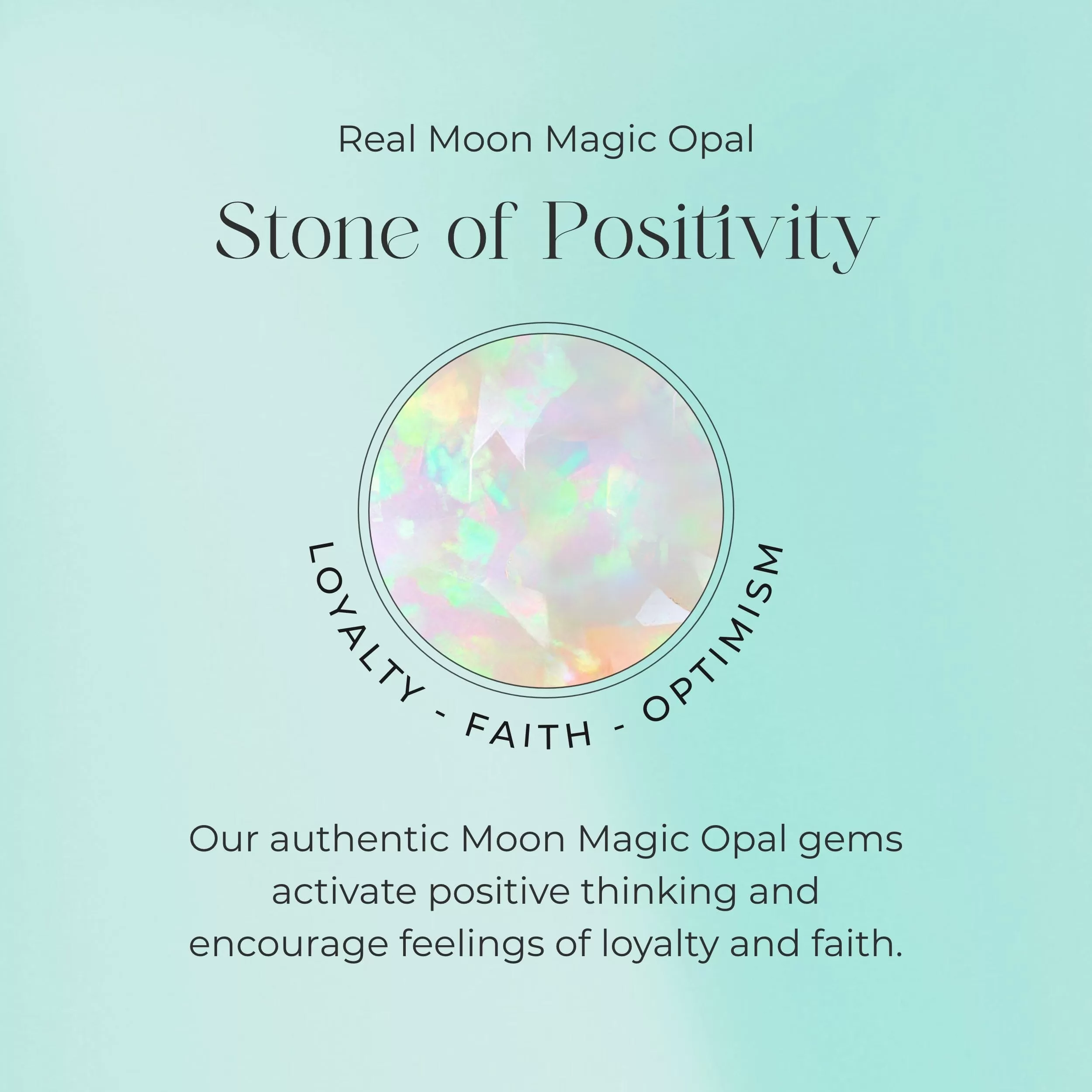 Moonstone & Opal Hoop Earring Set - Positive Aura