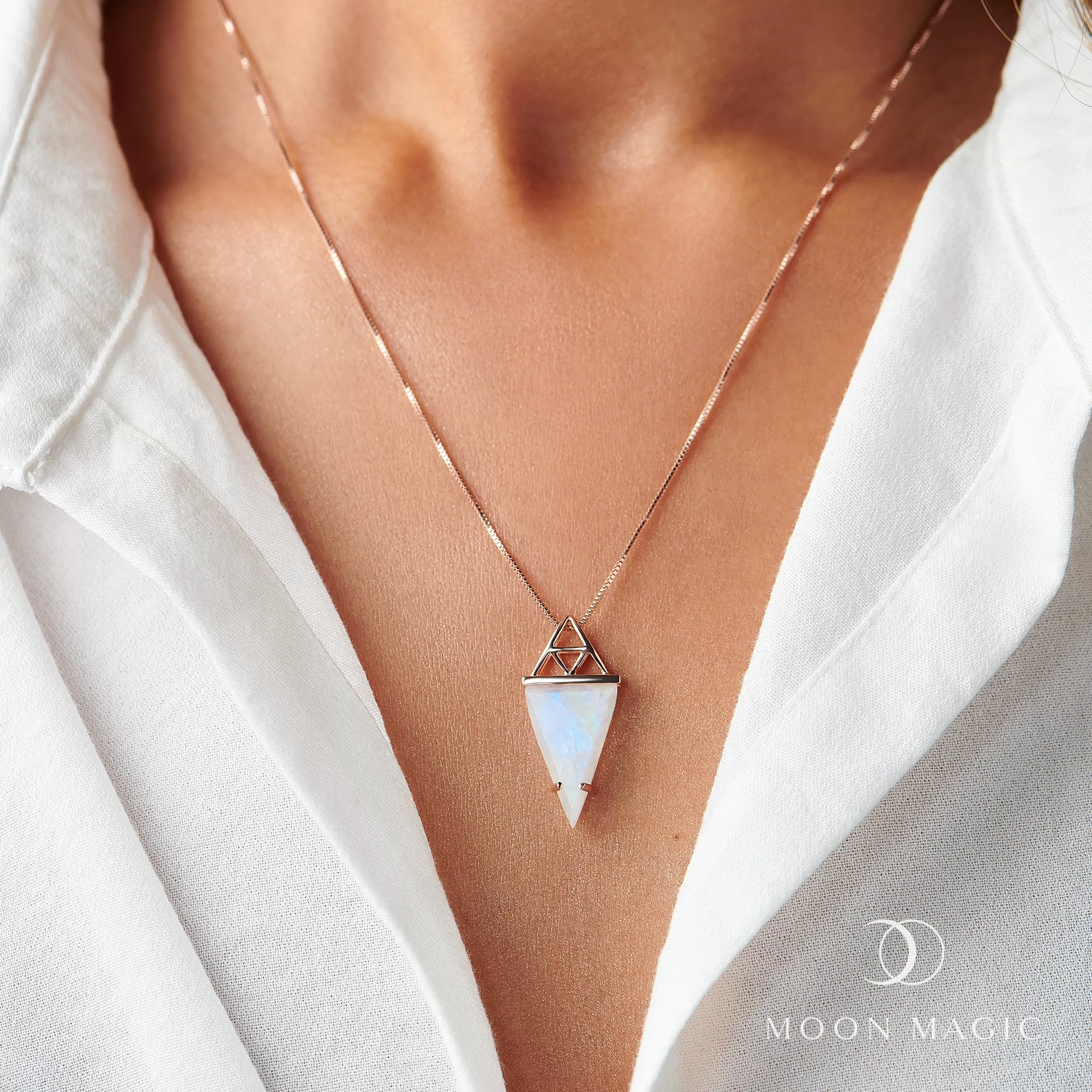 Moonstone Necklace - Myth