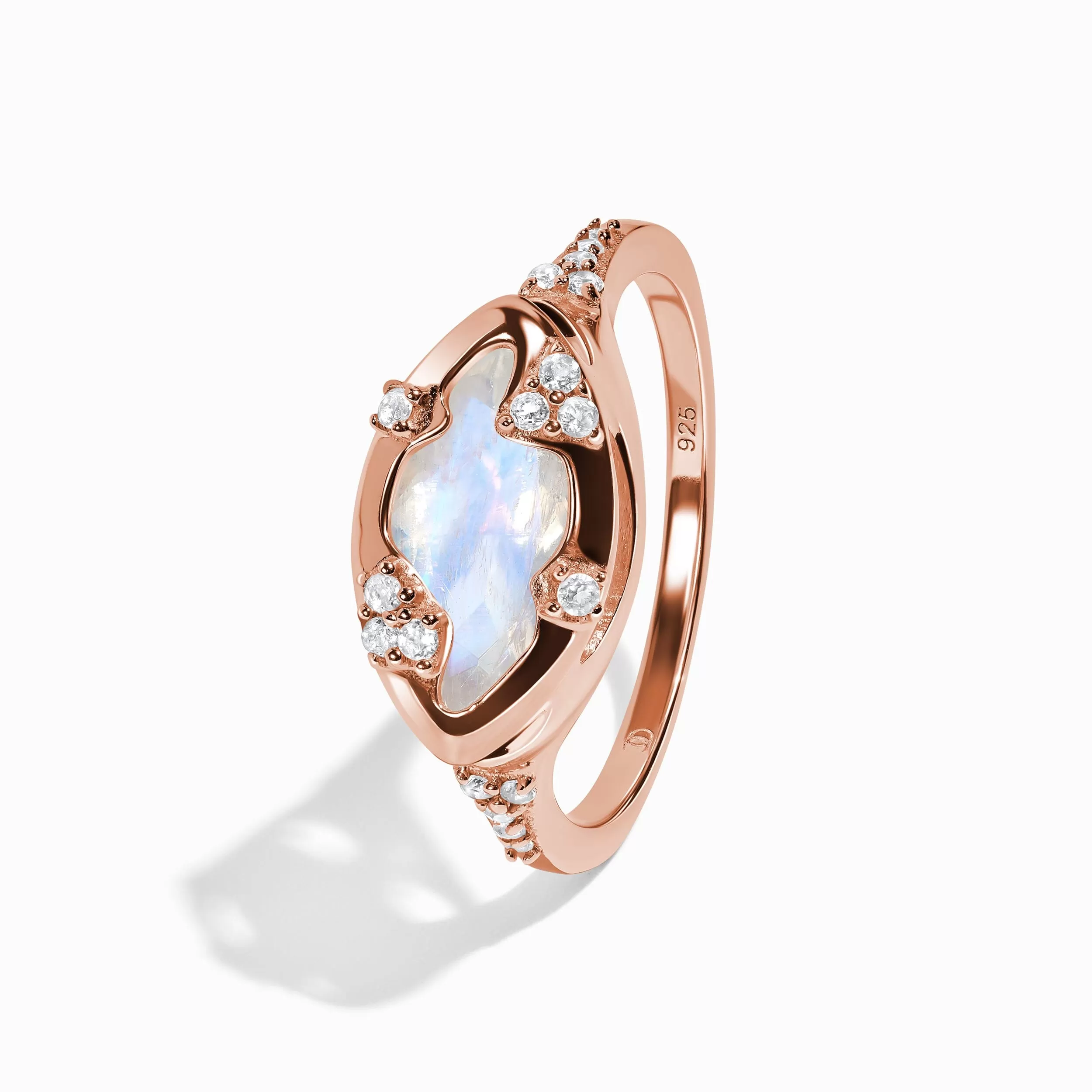 Moonstone Ring - Starry Eyed