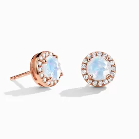 Moonstone Venus Studs - June Birthstone