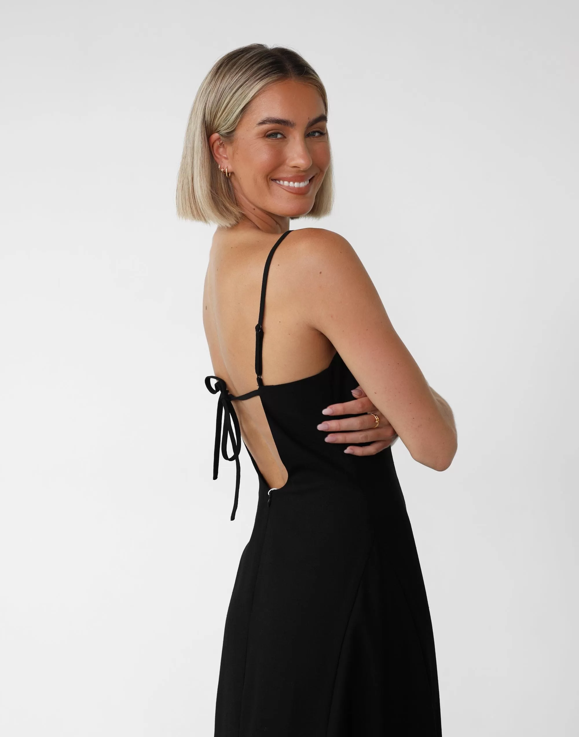 Norah Maxi Dress (Black)