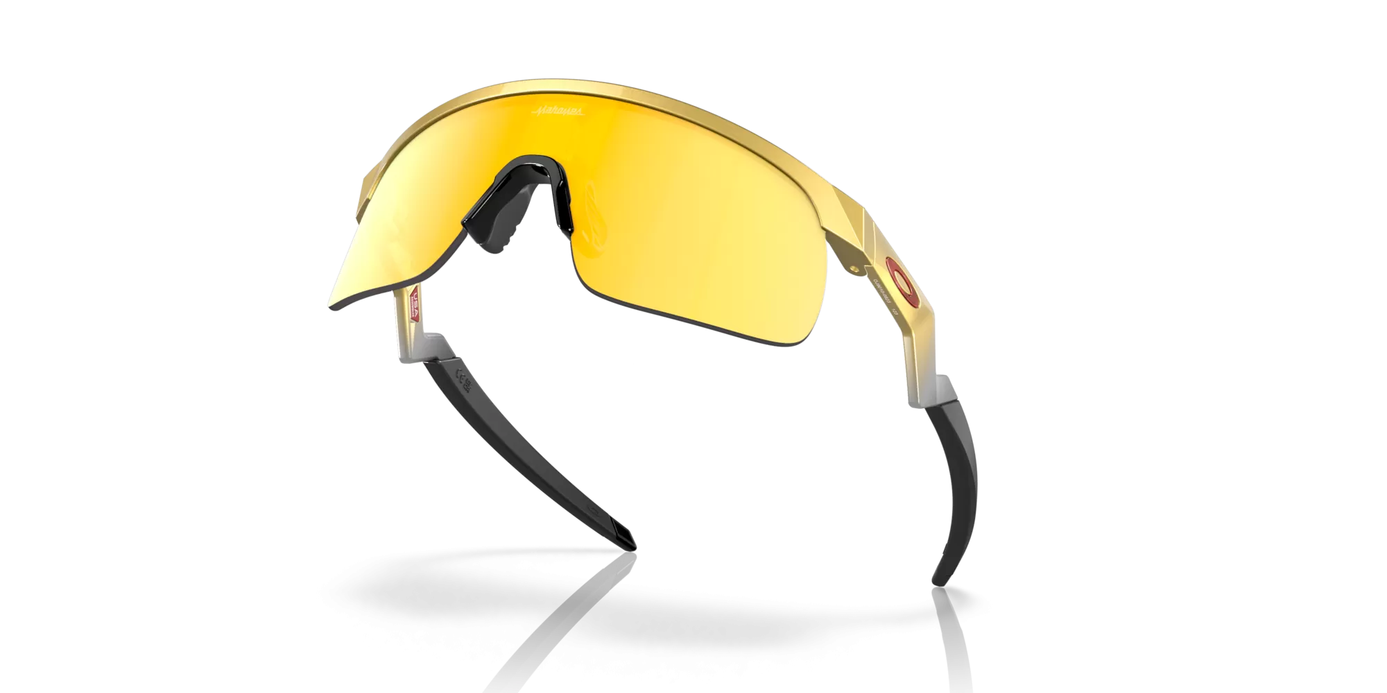 Oakley Resistor Prizm 24K Lenses Olympic Gold Frame - (Youth Fit)