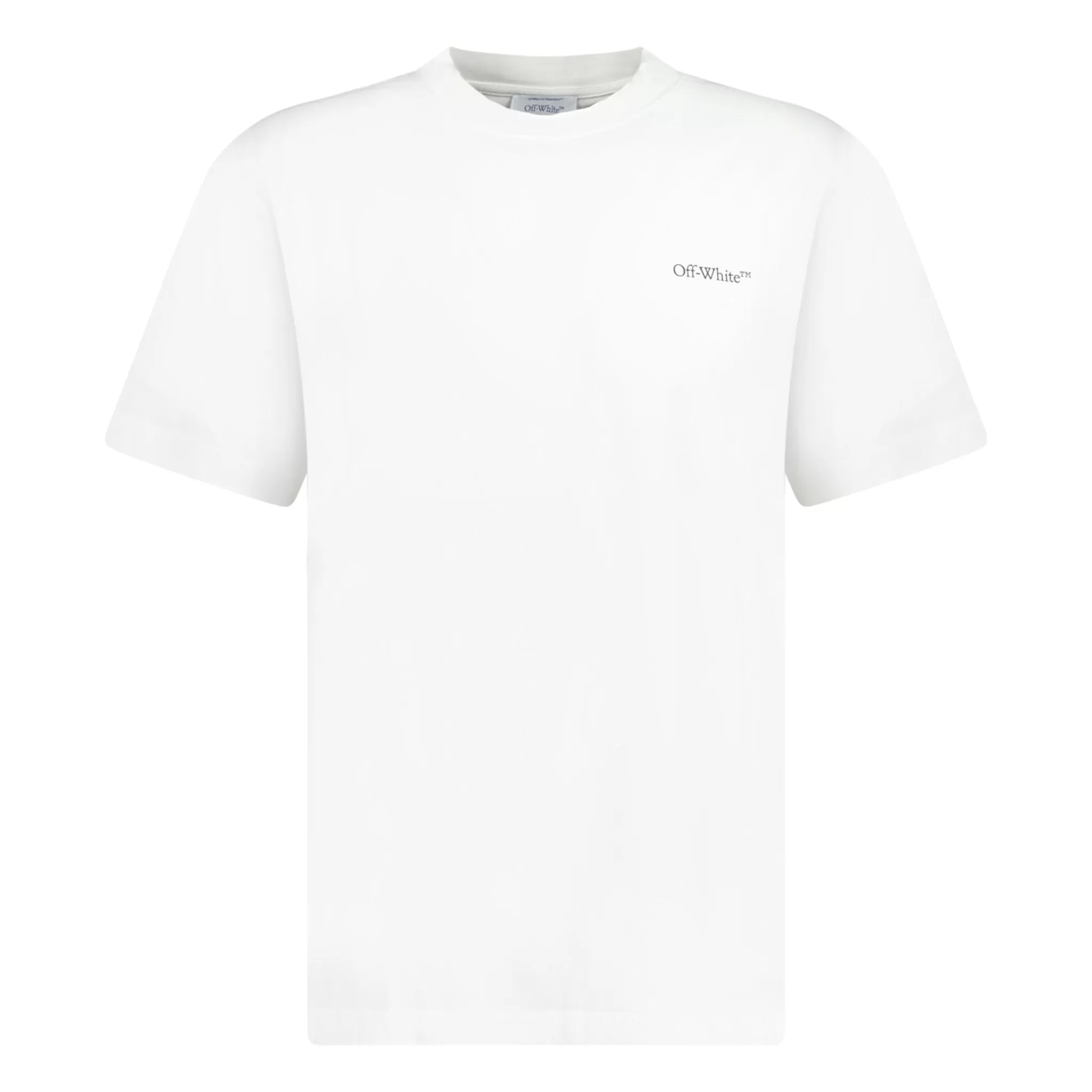 OFF-WHITE SCRATCH ARROW SLIM T-SHIRT WHITE