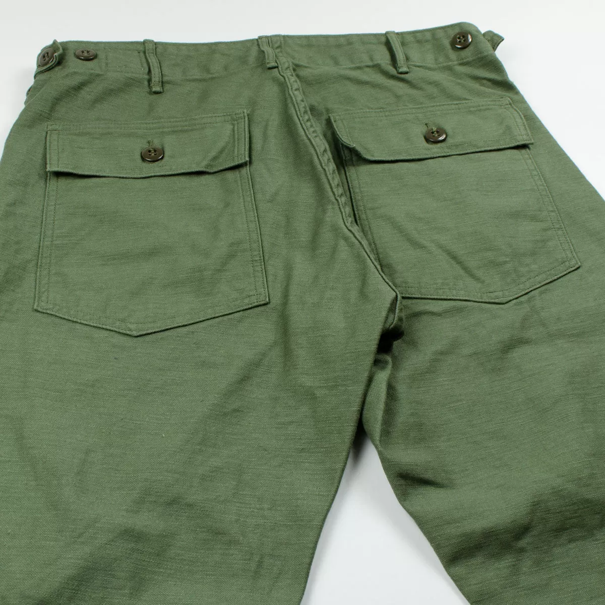 orSlow - Slim Fit Fatigue Pants - Green