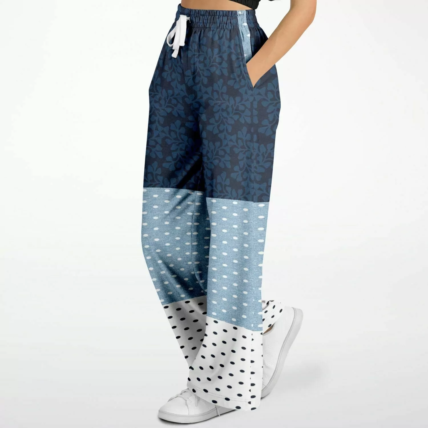 Pompidou Eco-Poly Stretchy Phat Bellbottoms