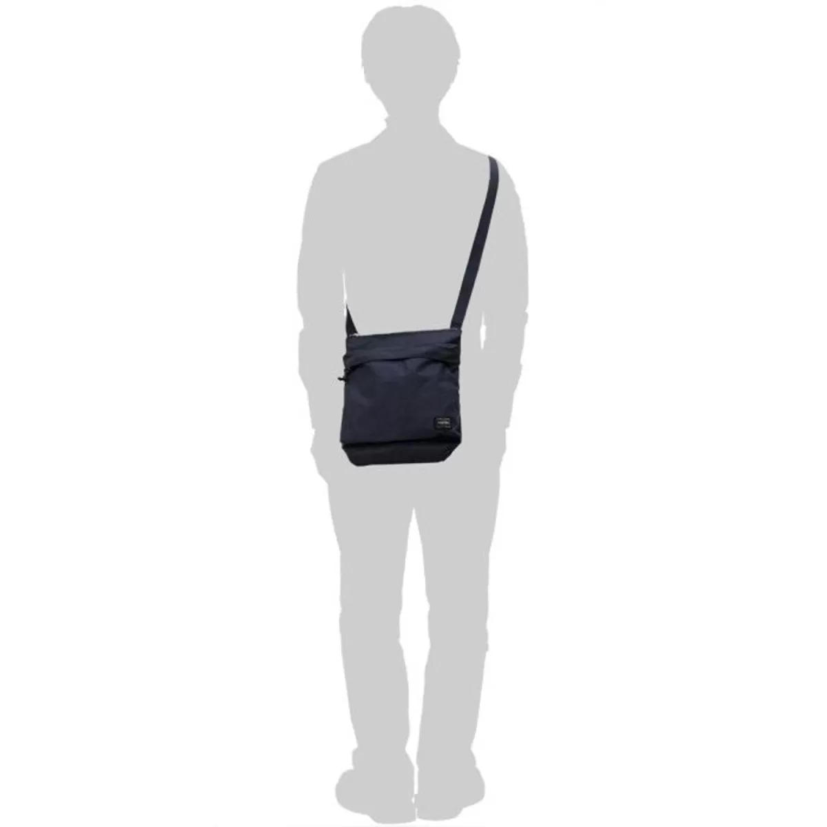 Porter Yoshida Force Shoulder Bag Black