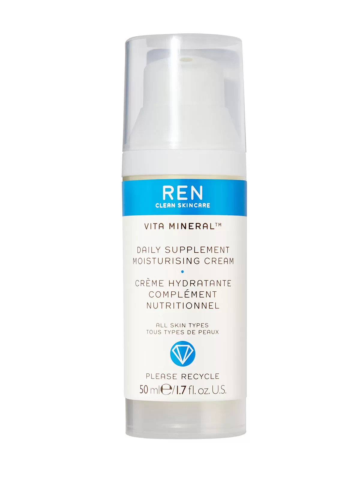 Ren Vita Mineral Daily Supplement Moisturising Cream