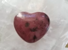 Rhodonite Heart Stone