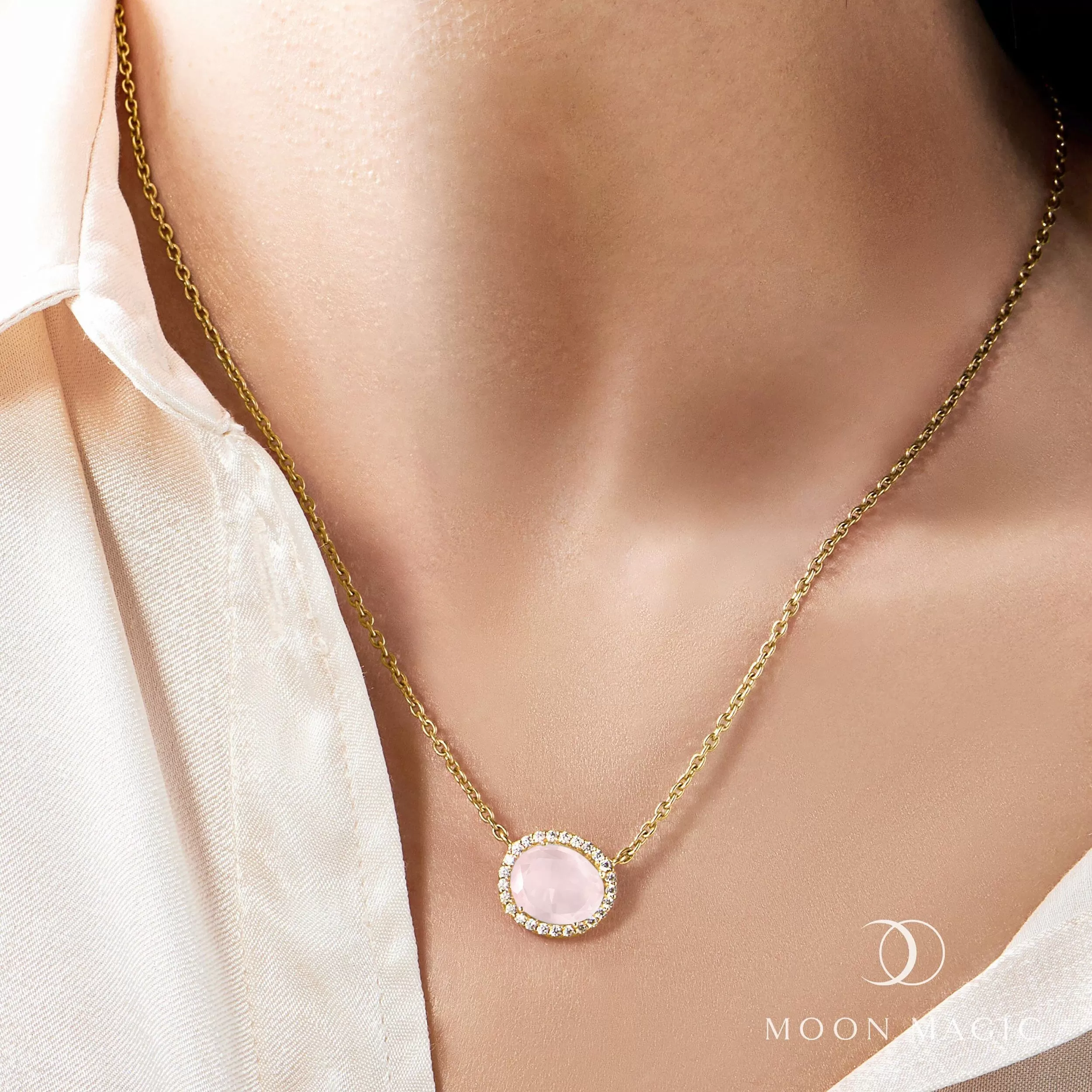 Rose Quartz Necklace - Spirit Keeper