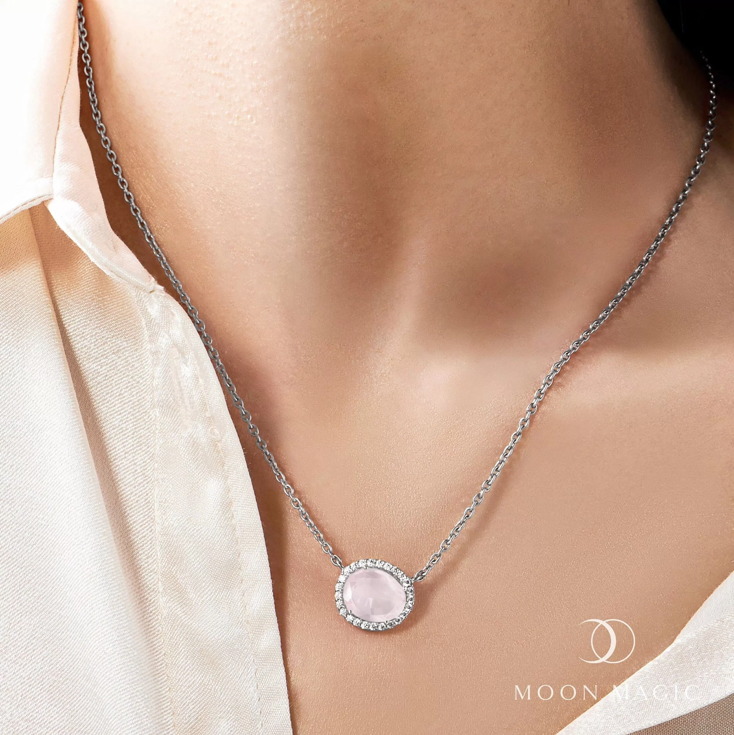 Rose Quartz Necklace - Spirit Keeper