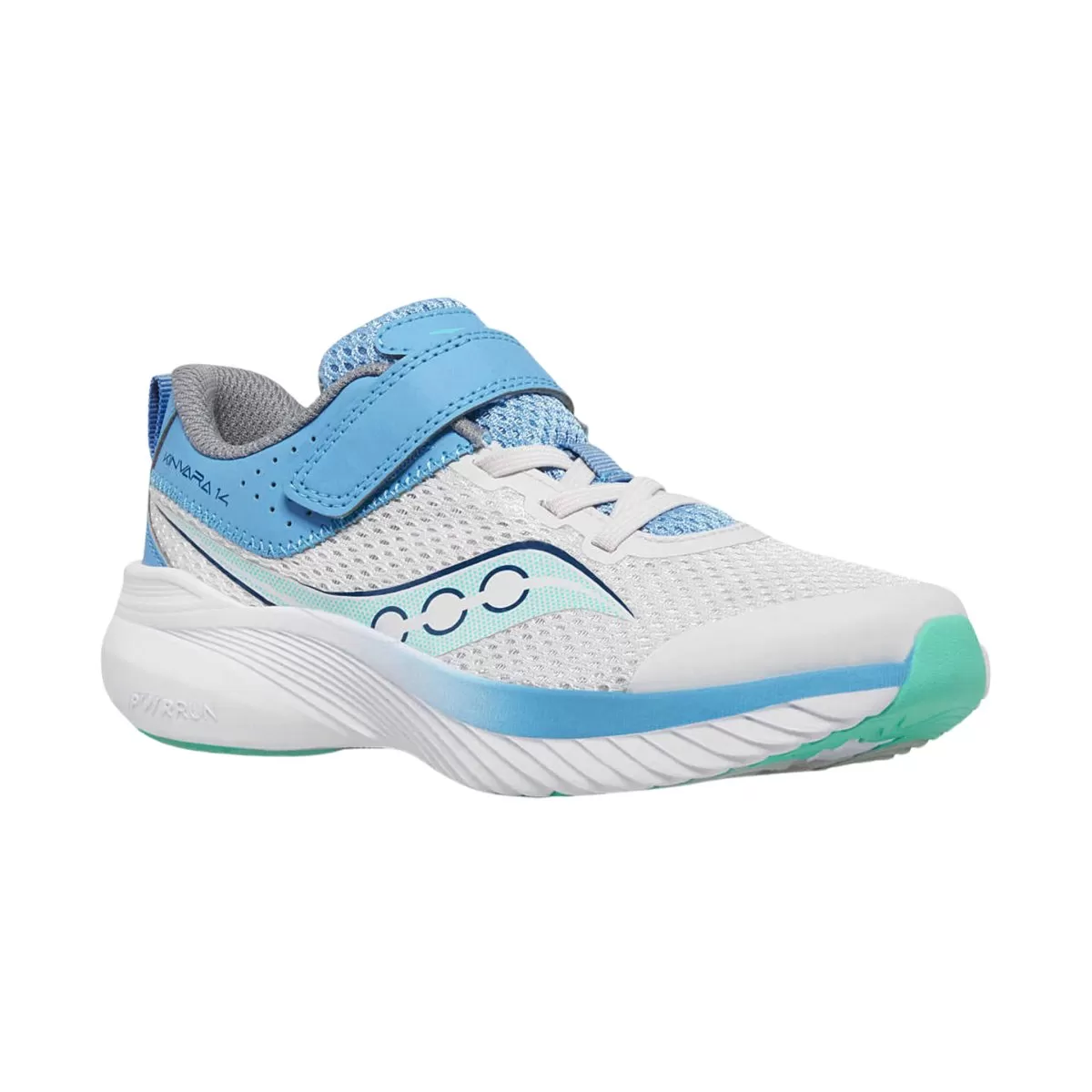 Saucony Girl's Kinvara 14 A/C Grey/Blue