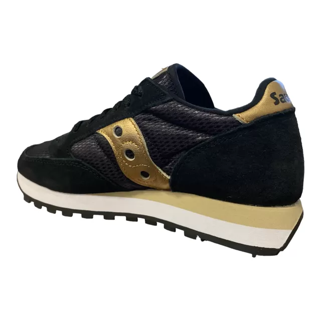 Saucony Original Jazz Original S1044 521 black-gold women's sneakers 