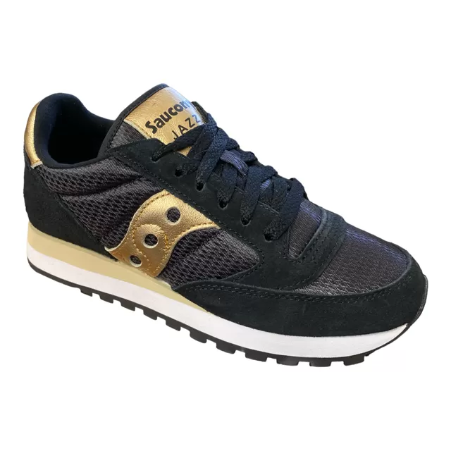 Saucony Original Jazz Original S1044 521 black-gold women's sneakers 