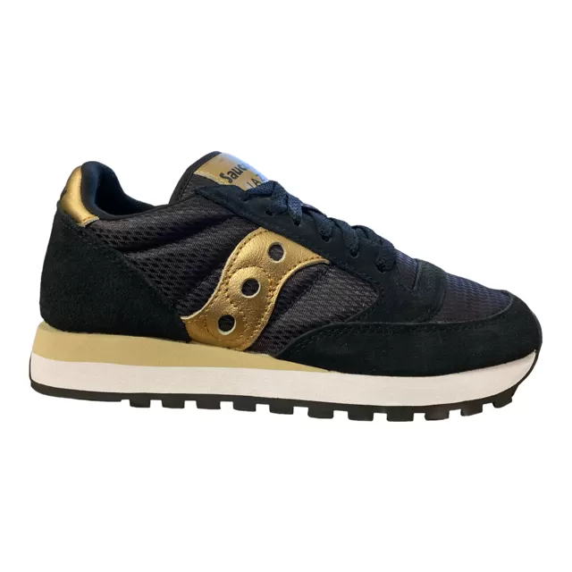 Saucony Original Jazz Original S1044 521 black-gold women's sneakers 