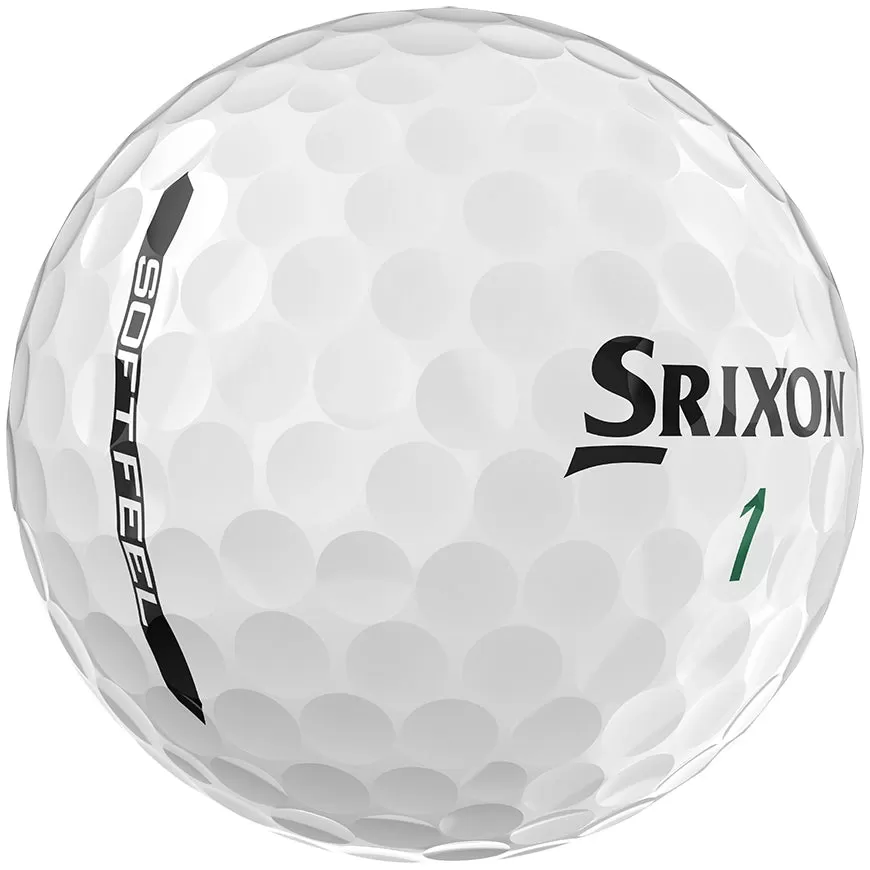 Srixon Soft Feel Golf Balls White (1 Dozen) (2023)