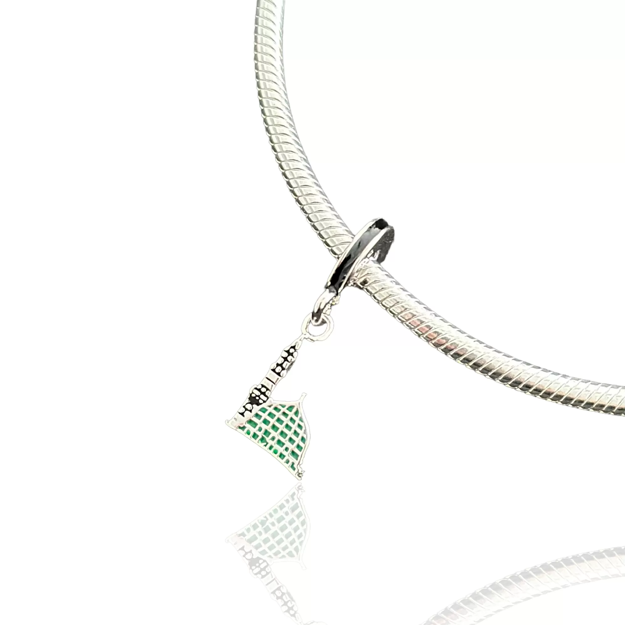 Sterling Silver Madinah Masjid An-Nabawi Charm