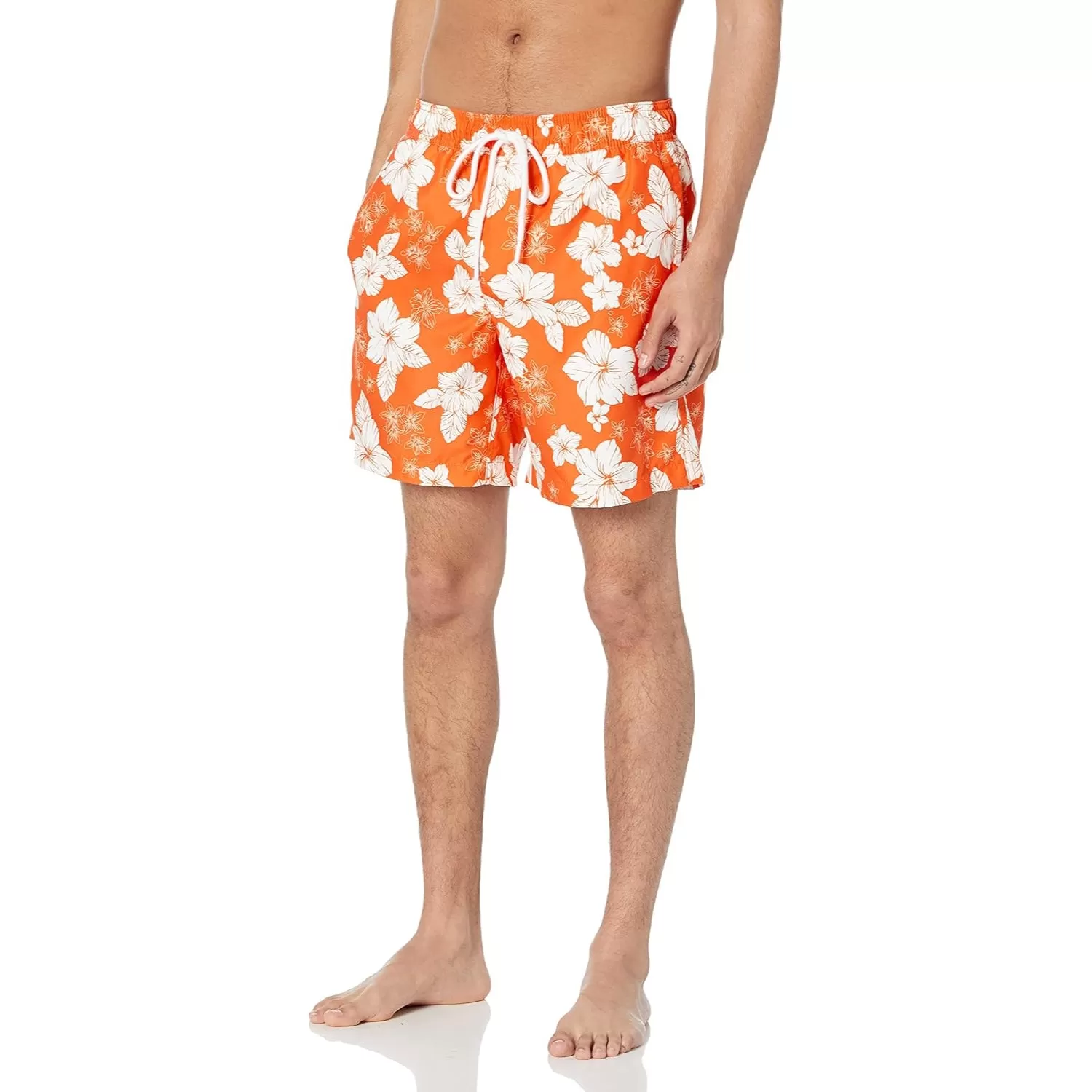 Striped Quick Dry Swim Trunks