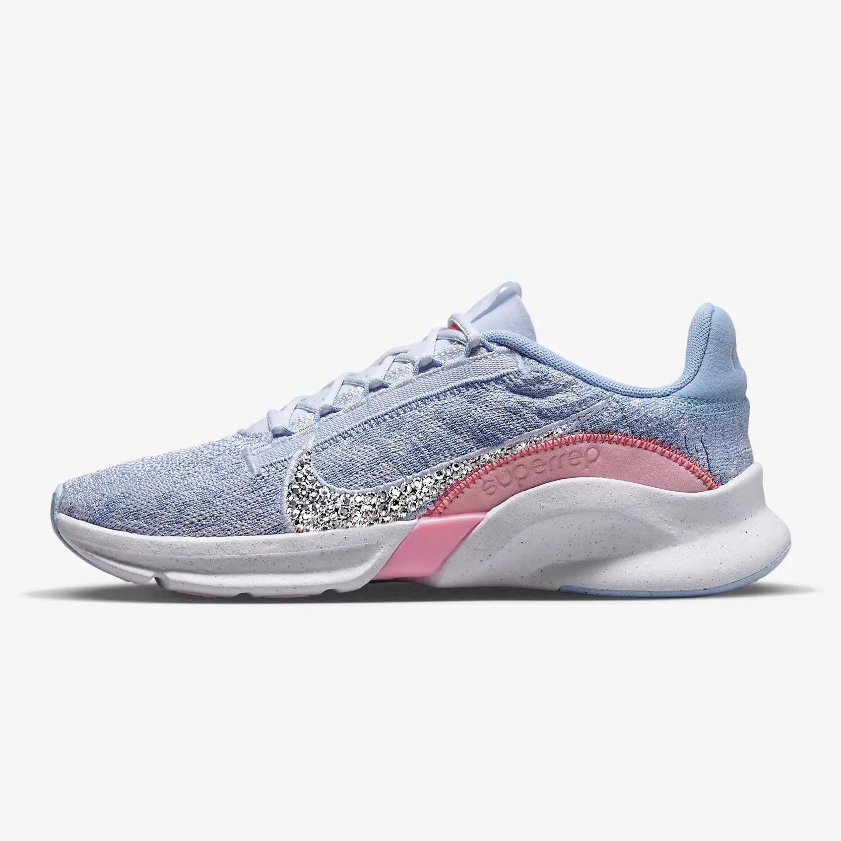 SuperRep Go 3 Flyknit Women (Blue/Pink)