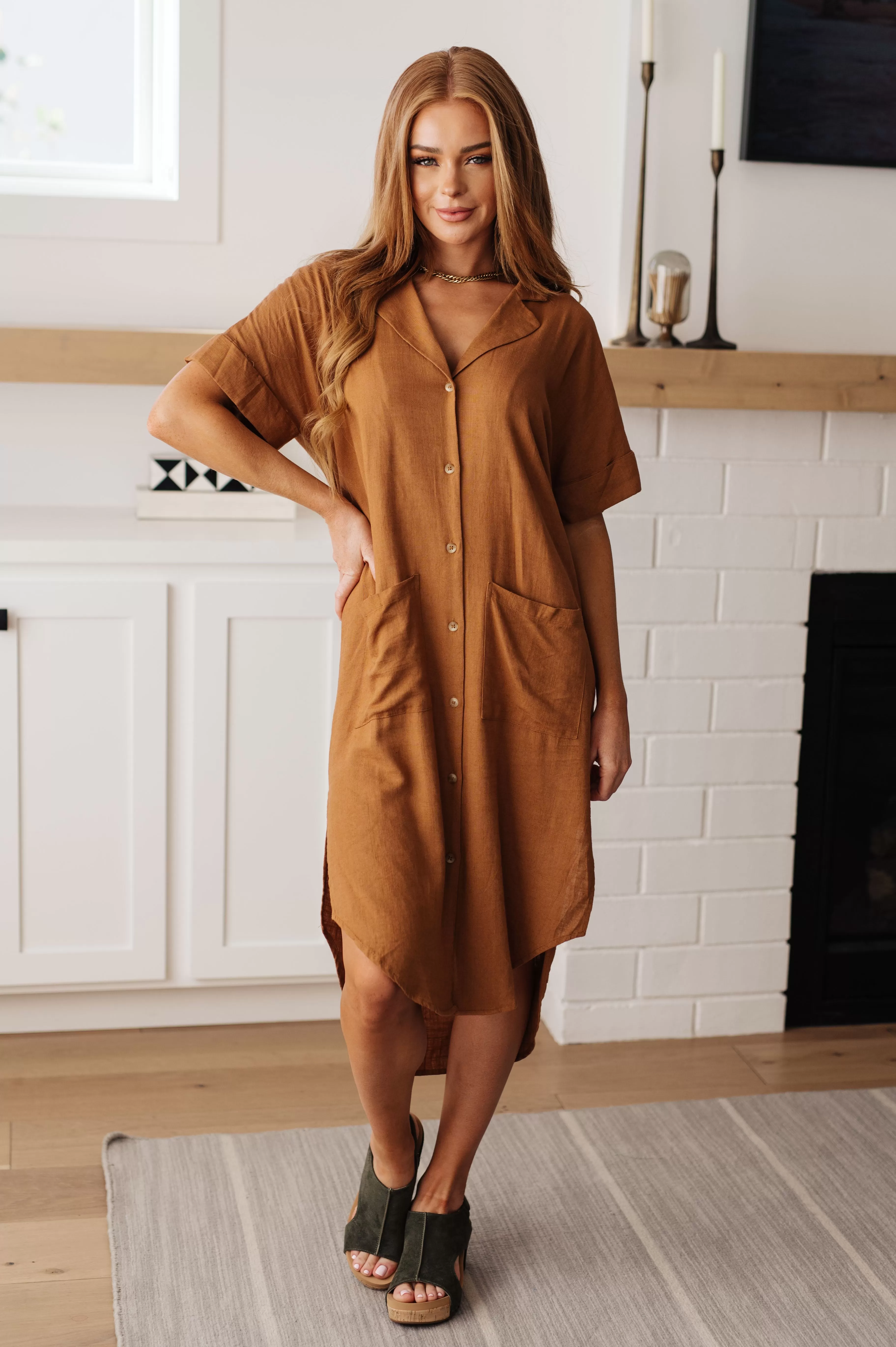 Sure to Be Great Shirt Dress