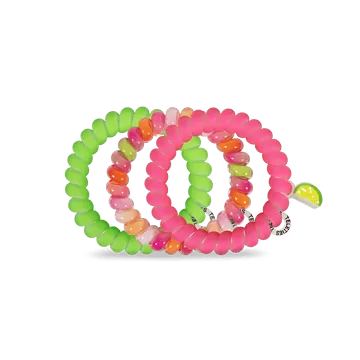 Teleties Hair Tie - Large Band Pack of 3 - Fiesta