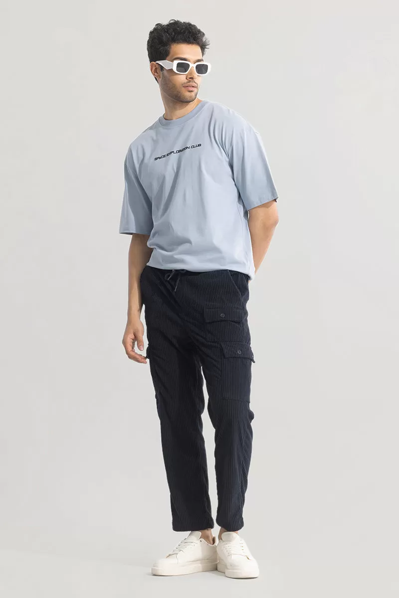 Urban Cord Navy Corduroy Cargo Pant