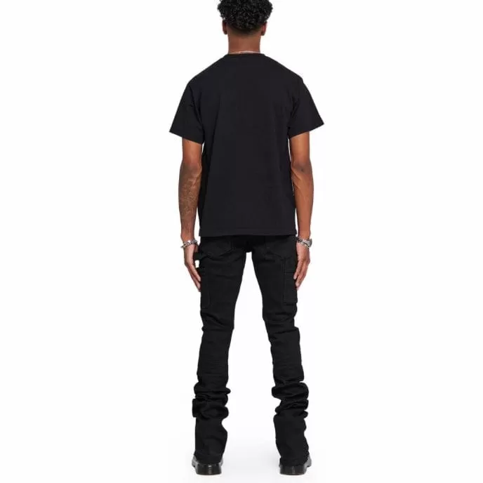 Valabasas Mr. Extendo Super Stacked Denim (Black) VLBS2354